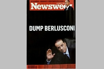 Newsweek le pidió la renuncia a Berlusconi