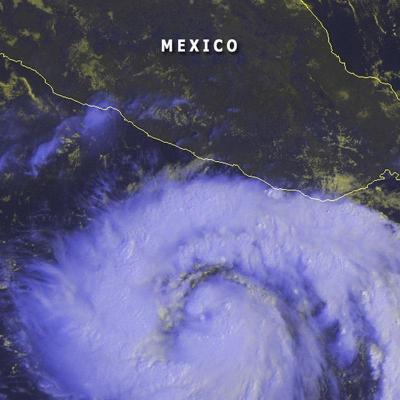 El huracán 'Rick' se cobra su primera víctima mortal cerca de las costas de México