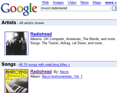 Google lanza buscador de música