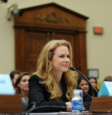 Nicole Kidman habla en el Congreso de EEUU sobre la violencia contra las mujeres
