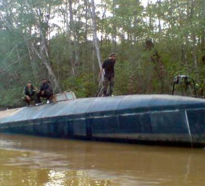 Un submarino capturado en Guatemala con cinco toneladas de cocaína