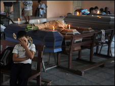 El Salvador en duelo por sus niños