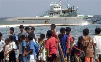 21 muertos y 232 supervivientes en naufragio en Indonesia