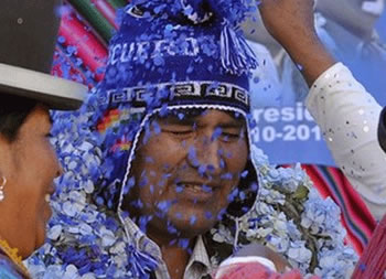 Después de su reelección, Evo Morales dirigirá un mensaje a la nación