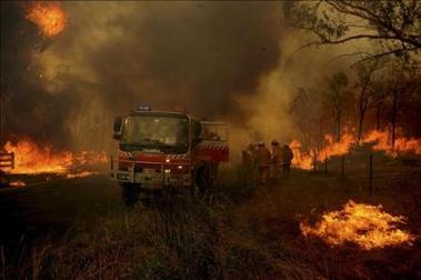 Australia bajo fuego