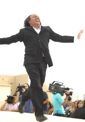 La justicia uruguaya le sacó la ropa a Giordano para su desfile en Punta del Este