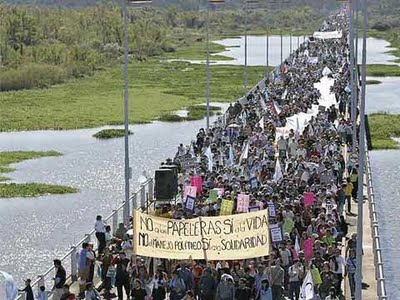 Gualeguaychú: ¿el corte del puente con los días contados?