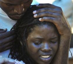 Funeral masivo en Haití