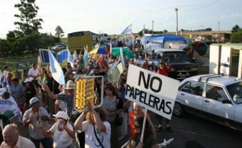 Piqueteros de Gualeguaychú mantendrán el corte pese al fallo de la Haya