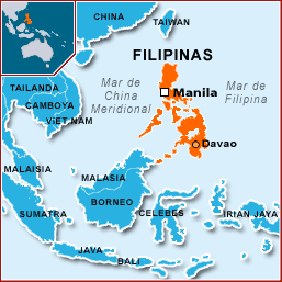 Terremoto de 6 grados frente a las costas de Filipinas