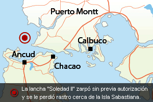 Seis chilenos desaparecidos en naufragio
