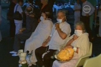 Evacuaron a pacientes por incendio en Hospital Policial de Uruguay