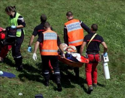 Vuelca un autobús con estudiantes franceses: tres muertos y cinco heridos
