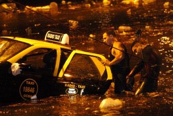 Buenos Aires bajo agua