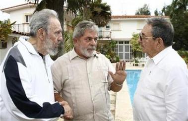 Lula y los Castro
