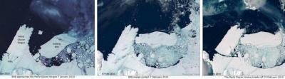 Un iceberg del tamaño de Luxemburgo se desprende de la Antártida