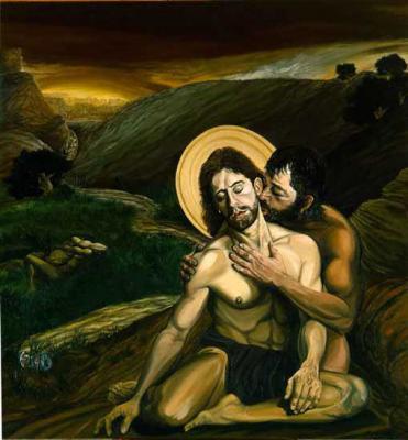 Censuran exposición en España por imagen de la Virgen María como prostituta e insinuación de un Jesús homosexual