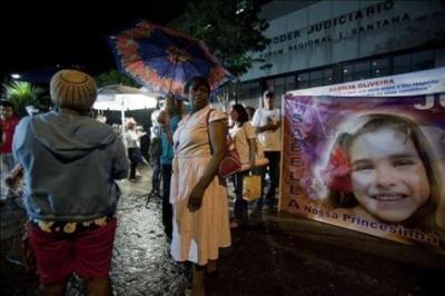 Brasil conmovido por el juicio a los asesinos de una niña