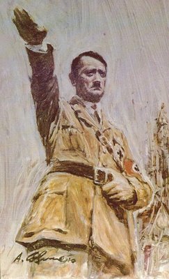 A subasta los dibujos que 'hicieron' Führer a Hitler