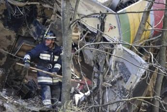 7 muertos y 20 heridos en Italia por alud que descarriló tren