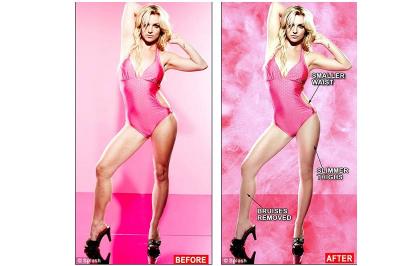Britney Spears le dice no al Photoshop