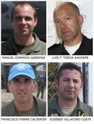 Siguen sin conocerce las causas de la muerte de los 4 militares españoles en Haití