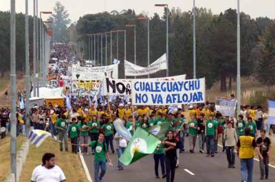 Uruguay reforzará la seguridad por la marcha de asambleístas argentinos del domingo contra Botnia