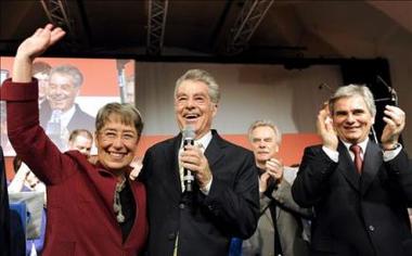 Heinz Fischer reelegido en Austria