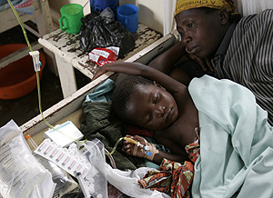 La malaria causa 180.000 muertos al año en el Congo