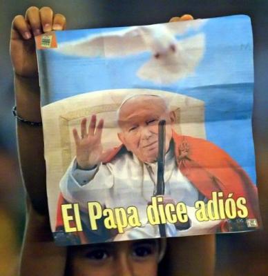 Chile erigirá una escultura gigante de Juan Pablo II a partir de arbustos