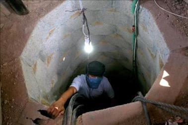 Meten gas venenoso en un túnel de Gaza y matan a 5 palestinos