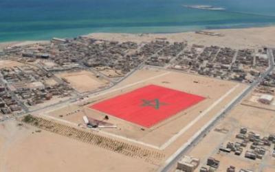 La bandera más grande del mundo es de Marruecos