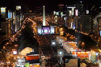 El gran Paseo del Bicentenario en Argentina