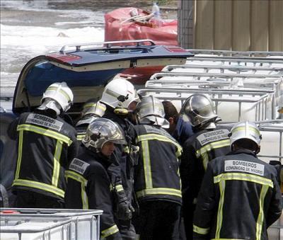 Un hombre muere en Madrid al arder el contenedor en el que habitaba