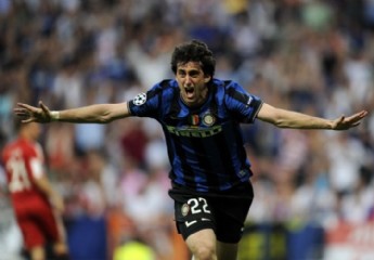 La magia del argentino Milito llevó al Inter a la gloria