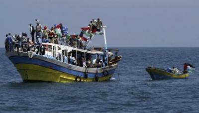 La flotilla solidaria para Palestina desafía al bloqueo israelí