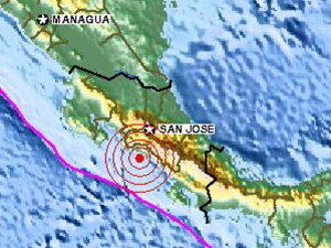 Fuerte sismo sacude a Costa Rica