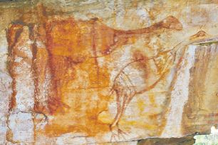Hallan en Australia las más antiguas pinturas rupestres del mundo