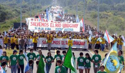 Los piqueteros de Gualeguaychú ya se preparan para resistir la orden de desalojo del corte