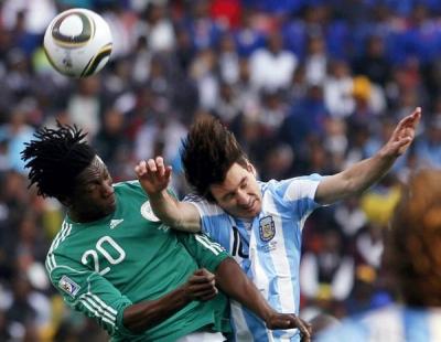 Argentina le ganó a Nigeria 1 a 0 en partido pobre y feo