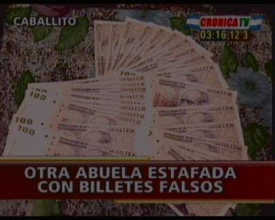 ¡Bárbaros!...Los bancos argentinos les están pagando a jubilados con billetes falsos