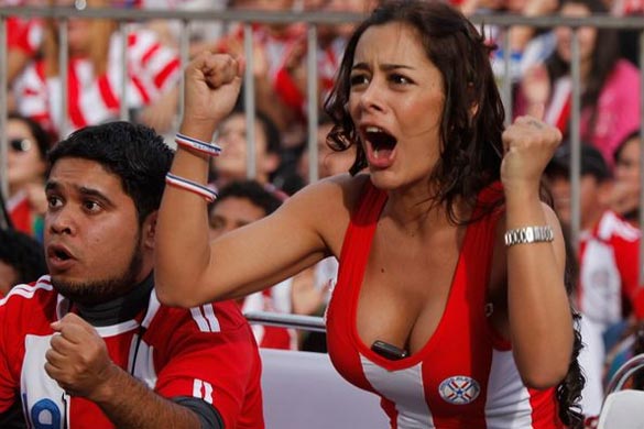 La novia del Mundial es paraguaya y los cardiólogos no la recomiendan