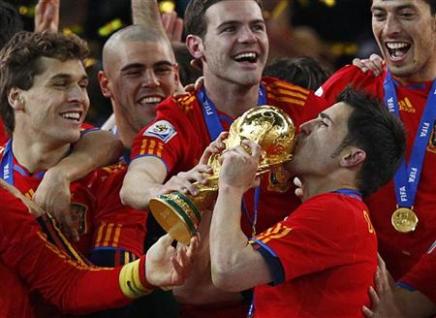 España, la campeona del mundo con menos goles marcados