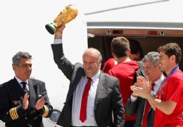 "La Roja" campeona del mundo ya está en España