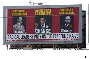 Obama comparado con Hitler y Lenin