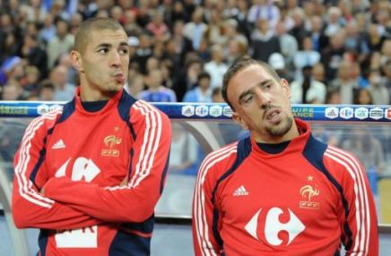 Ribéry y Benzema, del cielo 'Bleu' al infierno