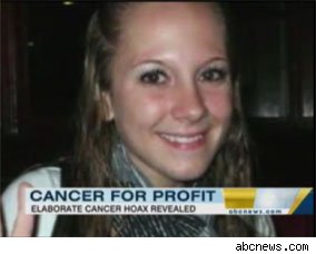 Una joven canadiense fingió tener cáncer para recaudar miles de dólares