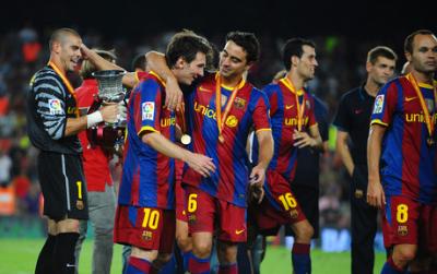 Barcelona ganó Supercopa con un Messi que volvió a brillar