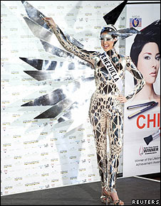 El traje de Miss Venezuela que quiere Lady Gaga