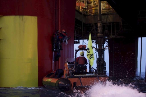 Greenpeace batalla contra las petroleras en el Ártico
